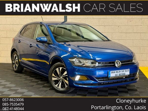 Volkswagen Polo Hatchback, Petrol, 2019, Blue