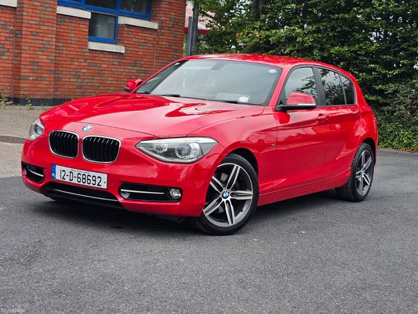 BMW 1-Series Hatchback, Petrol, 2012, Red