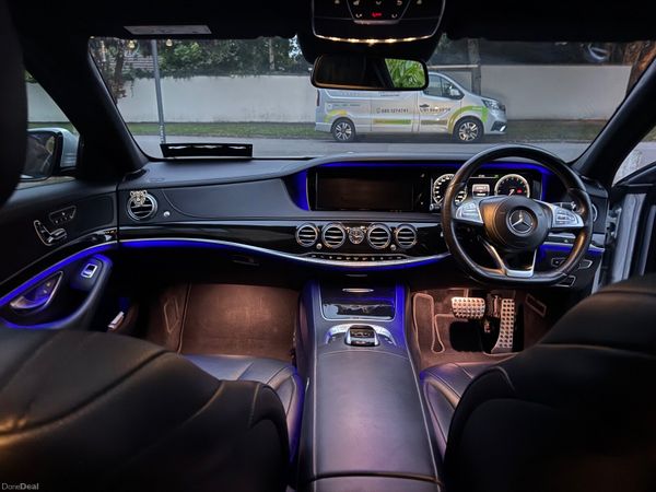 Mercedes-Benz S-Class Saloon, Petrol Plug-in Hybrid, 2017, Silver