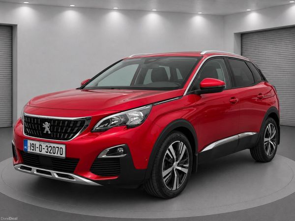 Peugeot 3008 MPV, Diesel, 2019, Red