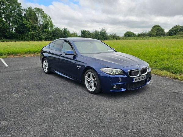 BMW 5-Series Saloon, Diesel, 2016, Blue