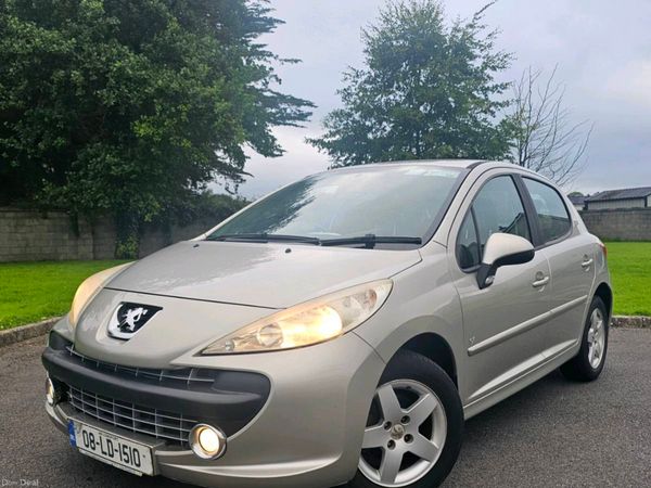 Peugeot 207 Hatchback, Petrol, 2008, Silver