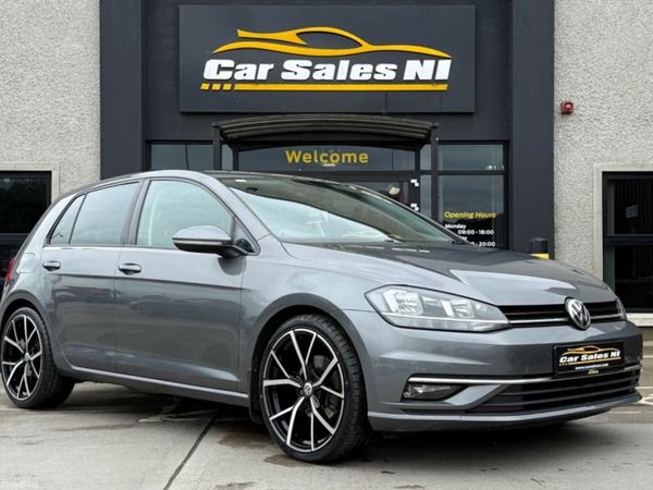 Volkswagen Golf Hatchback, Diesel, 2017, Grey