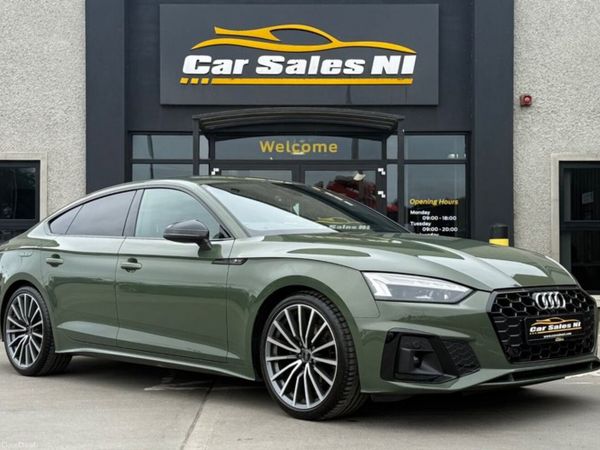 Audi A5 Hatchback, Diesel Hybrid, 2023, Green