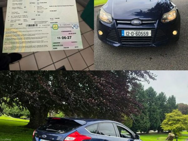 Ford Focus Hatchback, Petrol, 2012, Blue