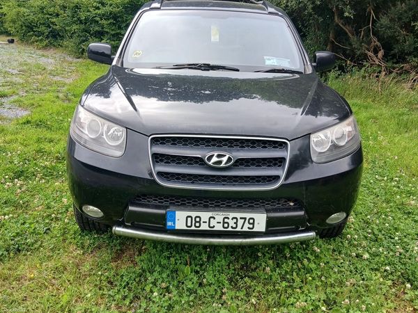 Hyundai Santa Fe SUV, Diesel, 2008, Black