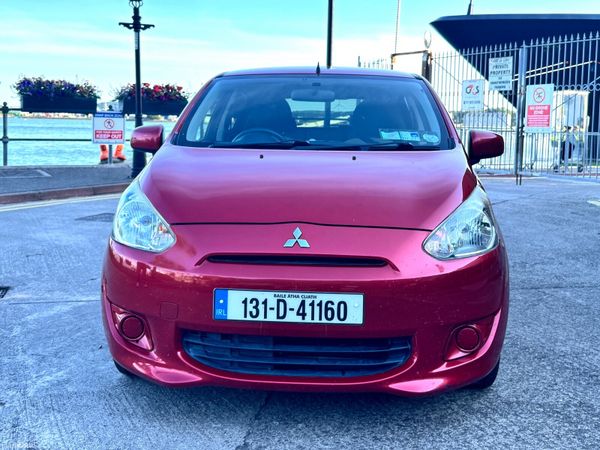 Mitsubishi Mirage Hatchback, Petrol, 2013, Red