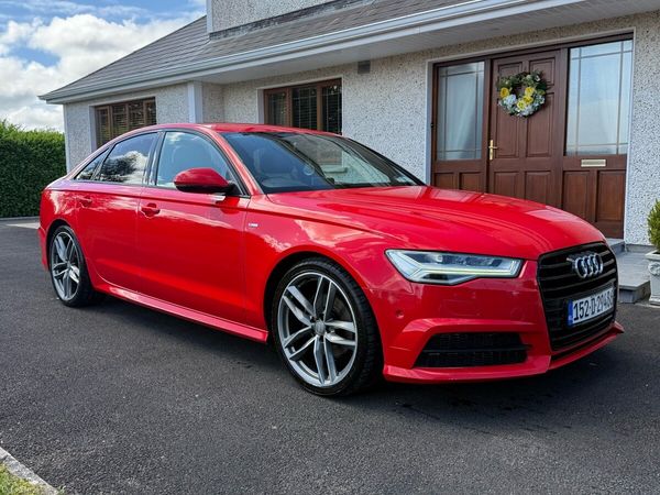 Audi A6 Saloon, Diesel, 2015, Red