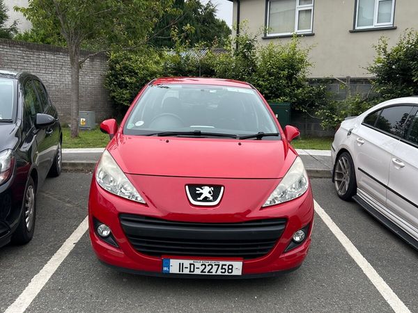 Peugeot 207 Hatchback, Petrol, 2011, Red