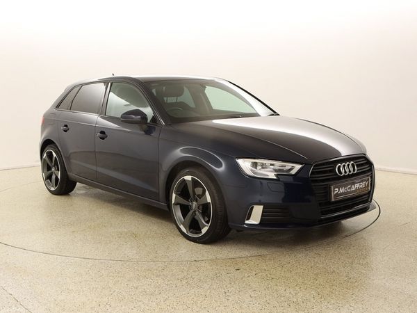 Audi A3 Hatchback, Diesel, 2017, Blue