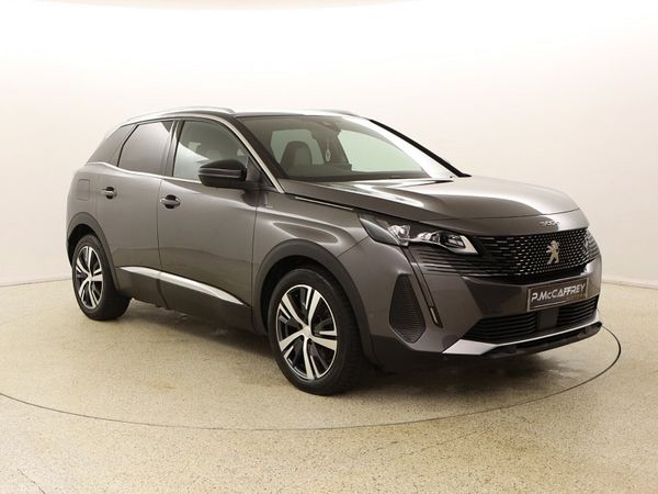 Peugeot 3008 SUV, Petrol Plug-in Hybrid, 2021, Grey