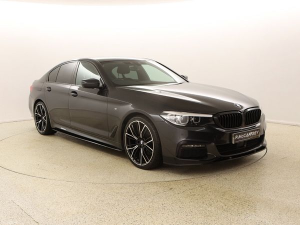 BMW 5-Series Saloon, Diesel, 2018, Grey