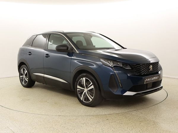 Peugeot 3008 SUV, Petrol Hybrid, 2022, Blue