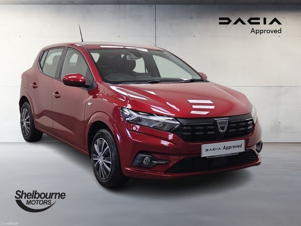 Dacia Sandero Hatchback, Petrol, 2022, Red