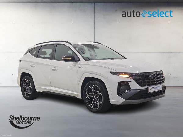 Hyundai Tucson Estate, Petrol Hybrid, 2023, White
