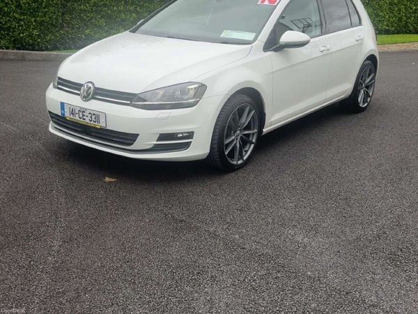 Volkswagen Golf Hatchback, Petrol, 2014, White