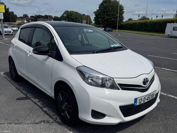 Toyota Vitz Hatchback, Petrol, 2012, White