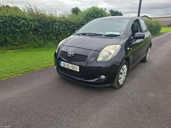 Toyota Yaris Hatchback, Diesel, 2008, Black