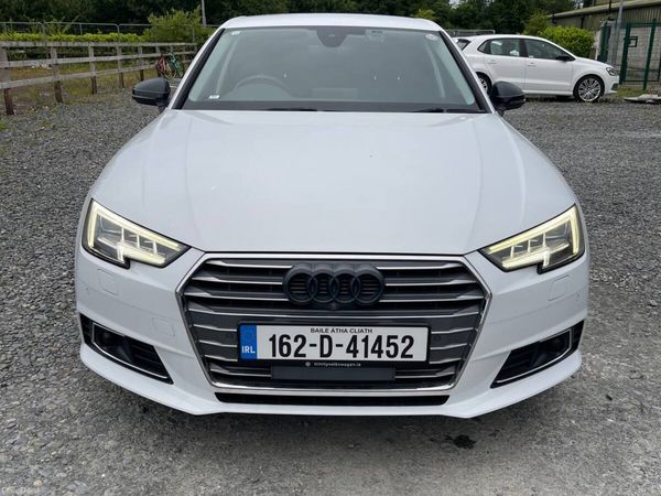 Audi A4 Saloon, Petrol, 2016, White