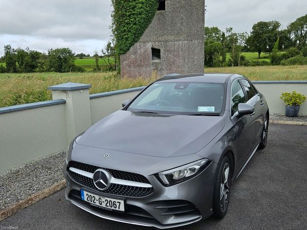 Mercedes-Benz A-Class Saloon, Petrol Plug-in Hybrid, 2020, Grey