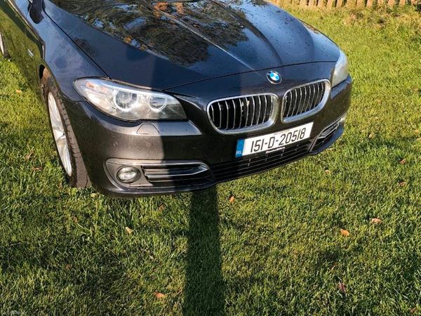 BMW 5-Series Saloon, Diesel, 2015, Grey