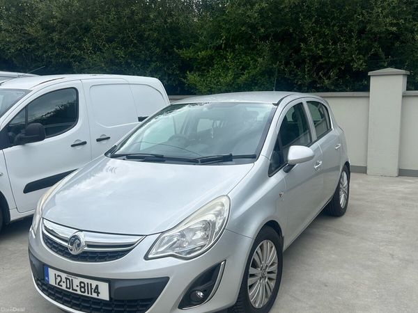 Vauxhall Corsa Hatchback, Petrol, 2012, Silver