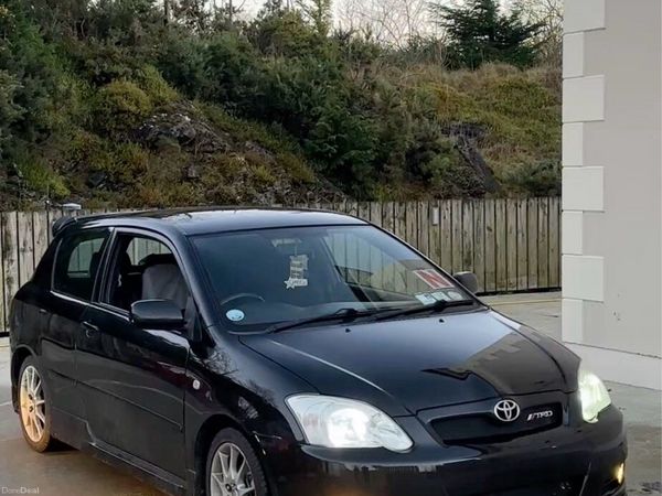 Toyota Corolla Hatchback, Petrol, 2007, Black