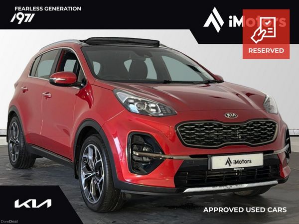 Kia Sportage SUV, Diesel, 2020, Red