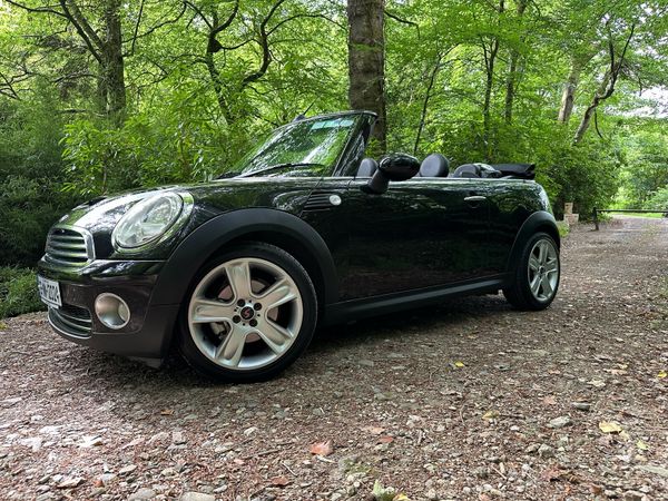 Mini Cooper Convertible, Petrol, 2009, Black