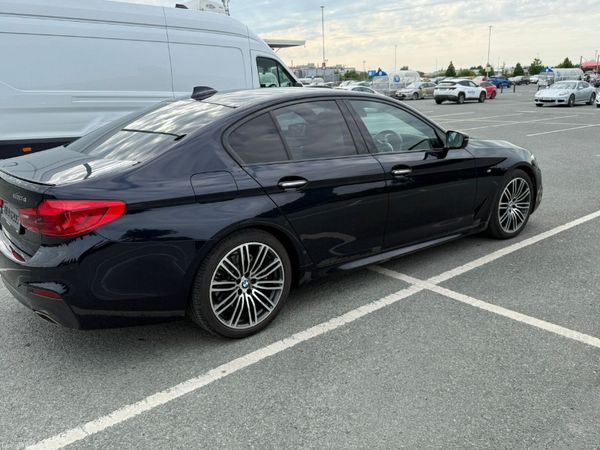 BMW 5-Series Saloon, Diesel, 2018, Black