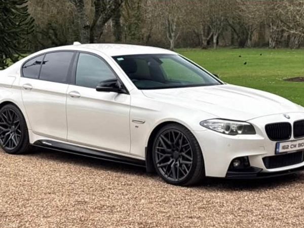 BMW 5-Series Saloon, Diesel, 2016, White
