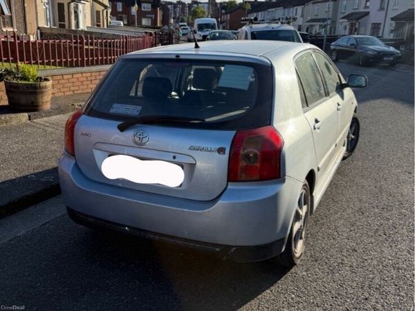 Toyota Corolla Hatchback, Petrol, 2005, Blue