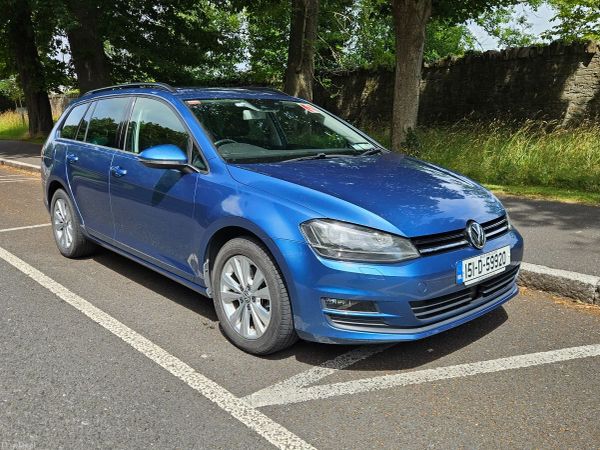 Volkswagen Golf Estate, Petrol, 2015, Blue