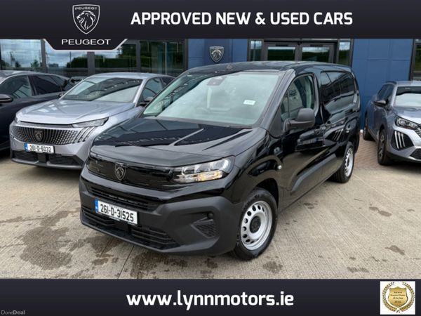 Peugeot Partner Van, Diesel, 2026, Black