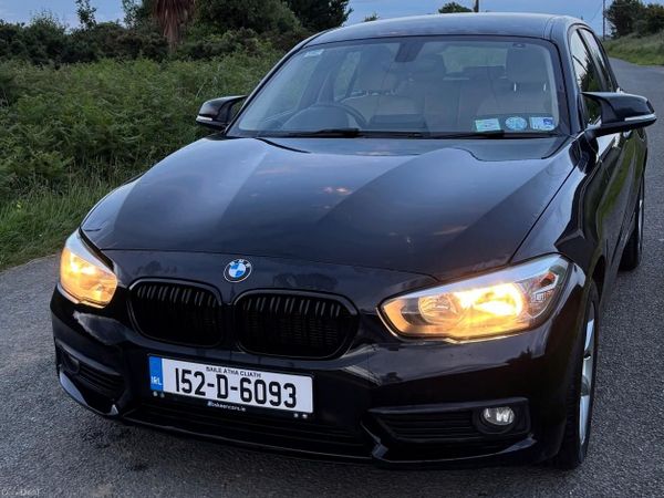 BMW 1-Series Hatchback, Diesel, 2015, Black