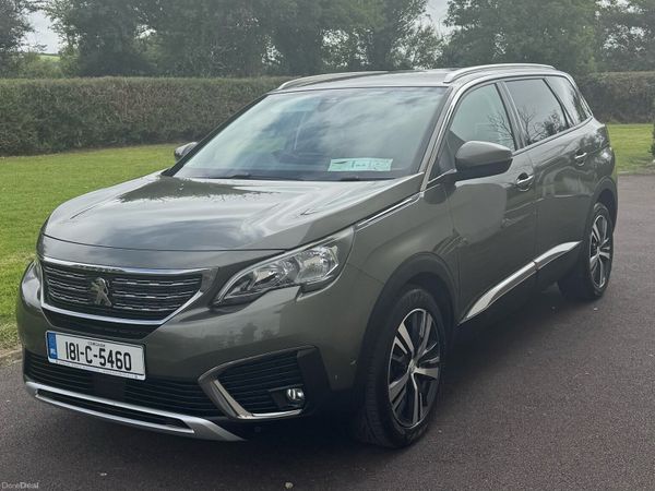 Peugeot 5008 MPV, Diesel, 2018, Grey