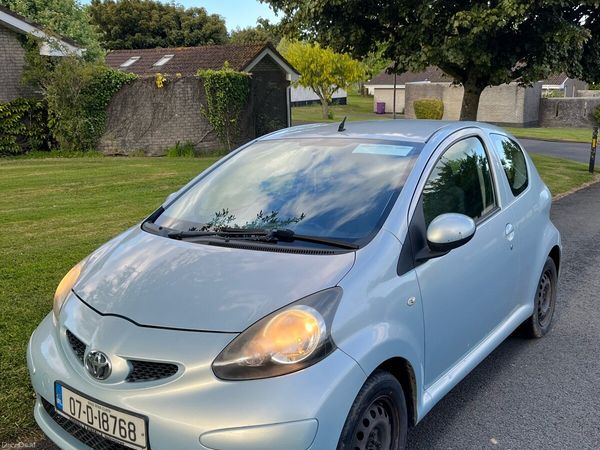 Toyota Aygo Hatchback, Petrol, 2007, Blue