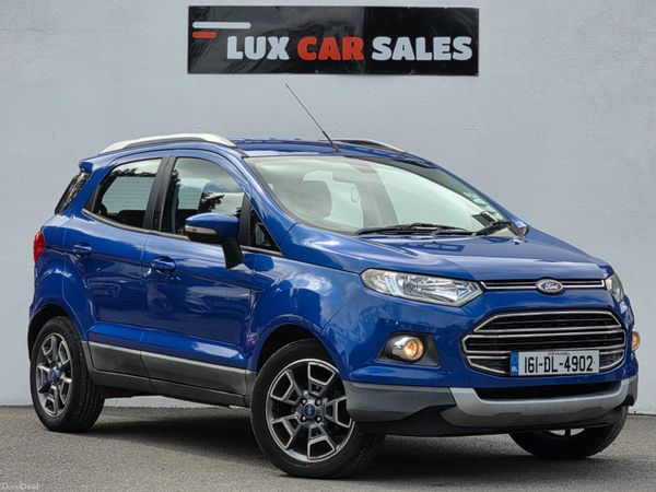 Ford EcoSport SUV, Petrol, 2016, Blue