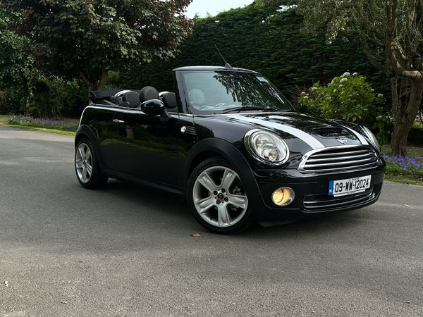 Mini Cooper Convertible, Petrol, 2009, Black