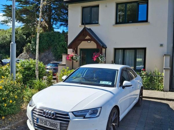 Audi A4 Saloon, Diesel, 2017, White