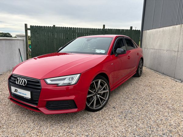 Audi A4 Saloon, Diesel, 2017, Red
