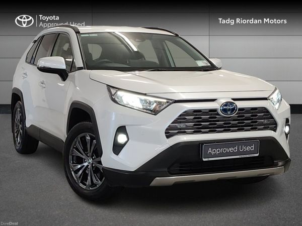 Toyota RAV4 SUV, Petrol Hybrid, 2024, White