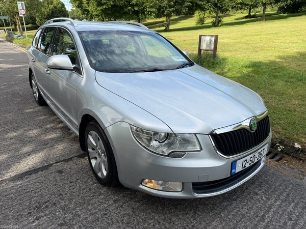 Skoda Superb Estate, Diesel, 2012, Silver