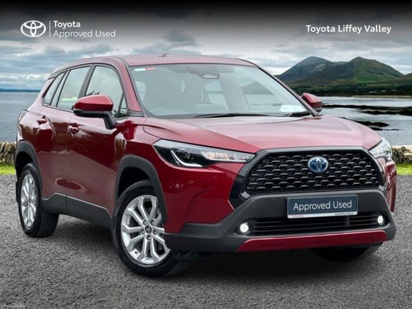 Toyota Corolla Cross SUV, Petrol Hybrid, 2024, Red