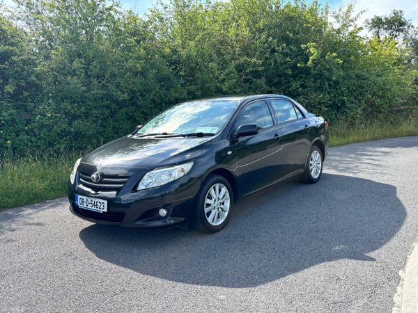 Toyota Corolla Saloon, Petrol, 2008, Black