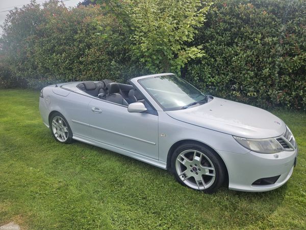 Saab 9-3 Convertible, Ethanol Petrol, 2008, Silver