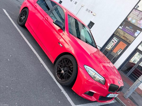 BMW 5-Series Saloon, Diesel, 2010, Red