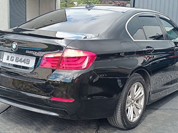 BMW 5-Series Saloon, Diesel, 2011, Black