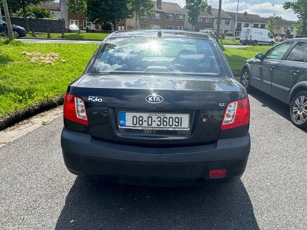 Kia Rio Saloon, Petrol, 2008, Black