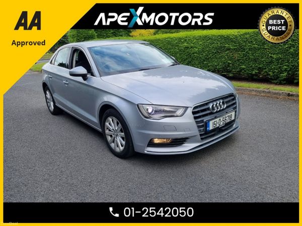 Audi A3 Saloon, Petrol, 2015, Silver